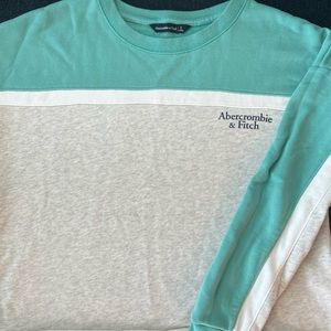 Abercrombie and Fitch Cropped Long Sleeve Crewneck